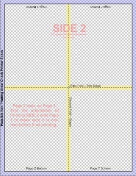 4 1/4 X 5 1/2 inch booklet template 