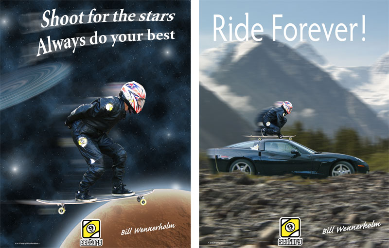 Shot for the Stars  & Ride Forever 2009 Posters